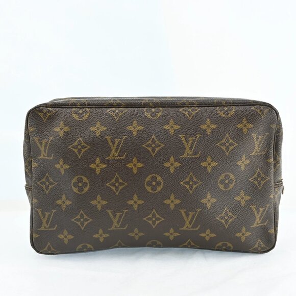 Auth LOUIS VUITTON Trousse Toilette 28 Monogram Cosmetics Pouch bsj340-121125 - Picture 2 of 16